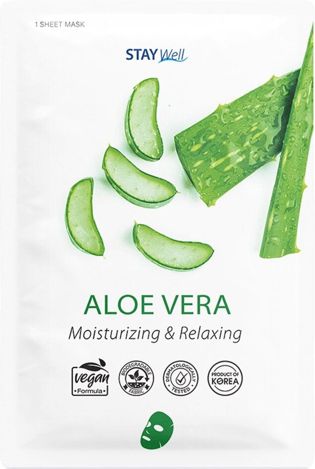 STAY WELL Aloe Vera Sheet Mask 20g