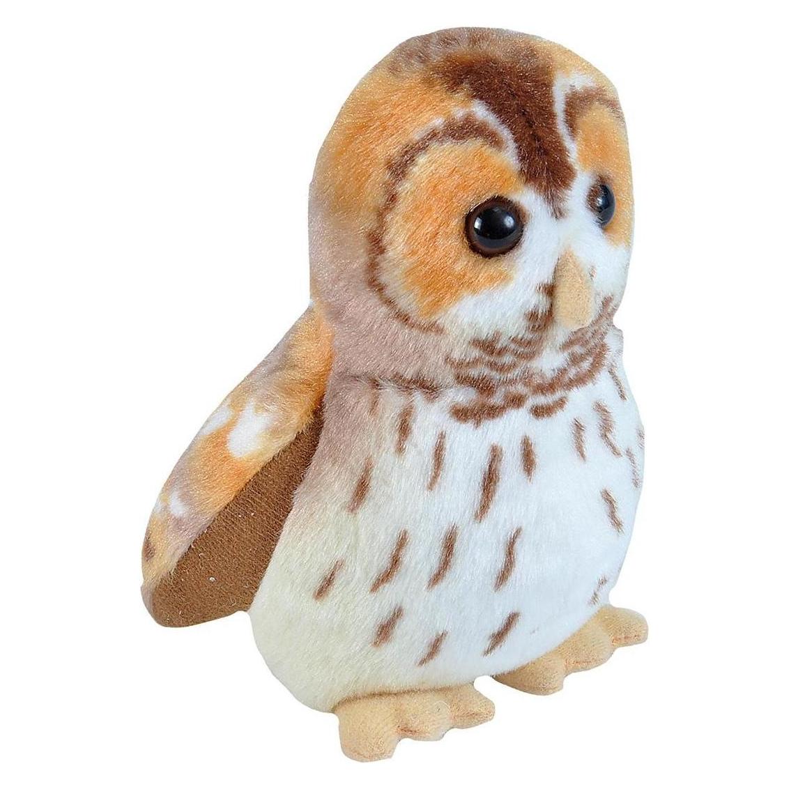 Wild Republic Plüsch Kauz singend RSPB Birds (18 cm) (19487)