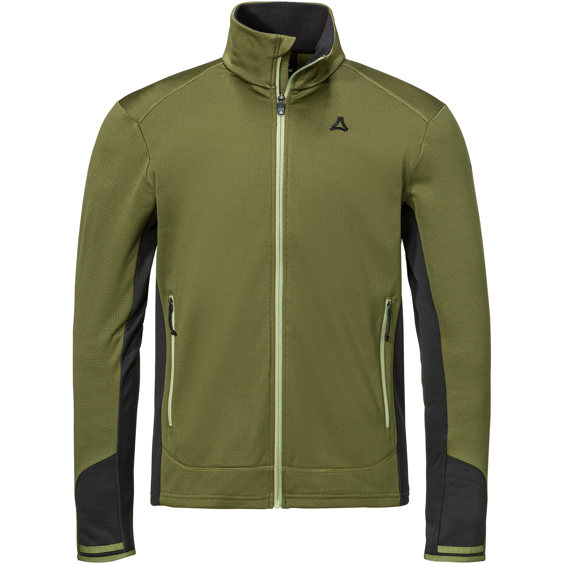 Schöffel Style Milagle Fleece Herren Fleecejacke oliv Größe L Trekking Elastisch
