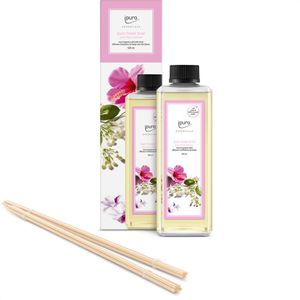 ipuro Raumduft Essentials, 500 ml, Nachfüller, mit Stäbchen, flower bowl