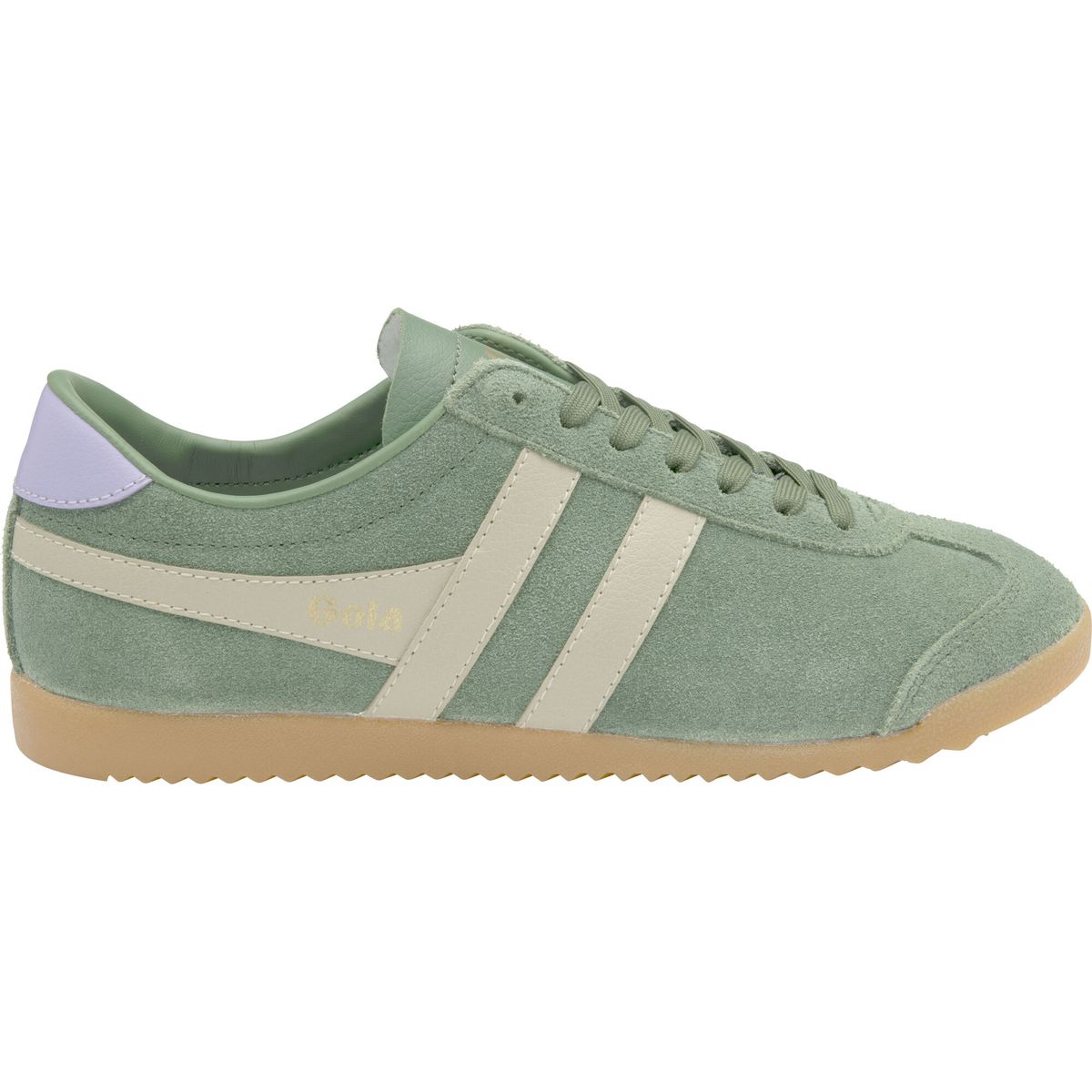 Gola Bullet Suede Sneaker Women evergreen/bone/wisteria (NC) 37 CLA153-NC-37-evergreenbonewisteria