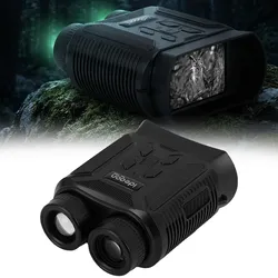 Profi 4K Nachtsichtkamera Binokular: 500m IR-Digitalkamera für Jagd, Camping & Security. 4K-Foto, 8x Zoom, USB-C Akku & inkl. Tasche