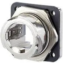 Metz Connect RJ45 Steckverbinder Industry IP67 V1, Elektronikkabel + Stecker, Silber