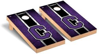 Skip's Garage Cornell College Rams Vintage Cornhole Board Set