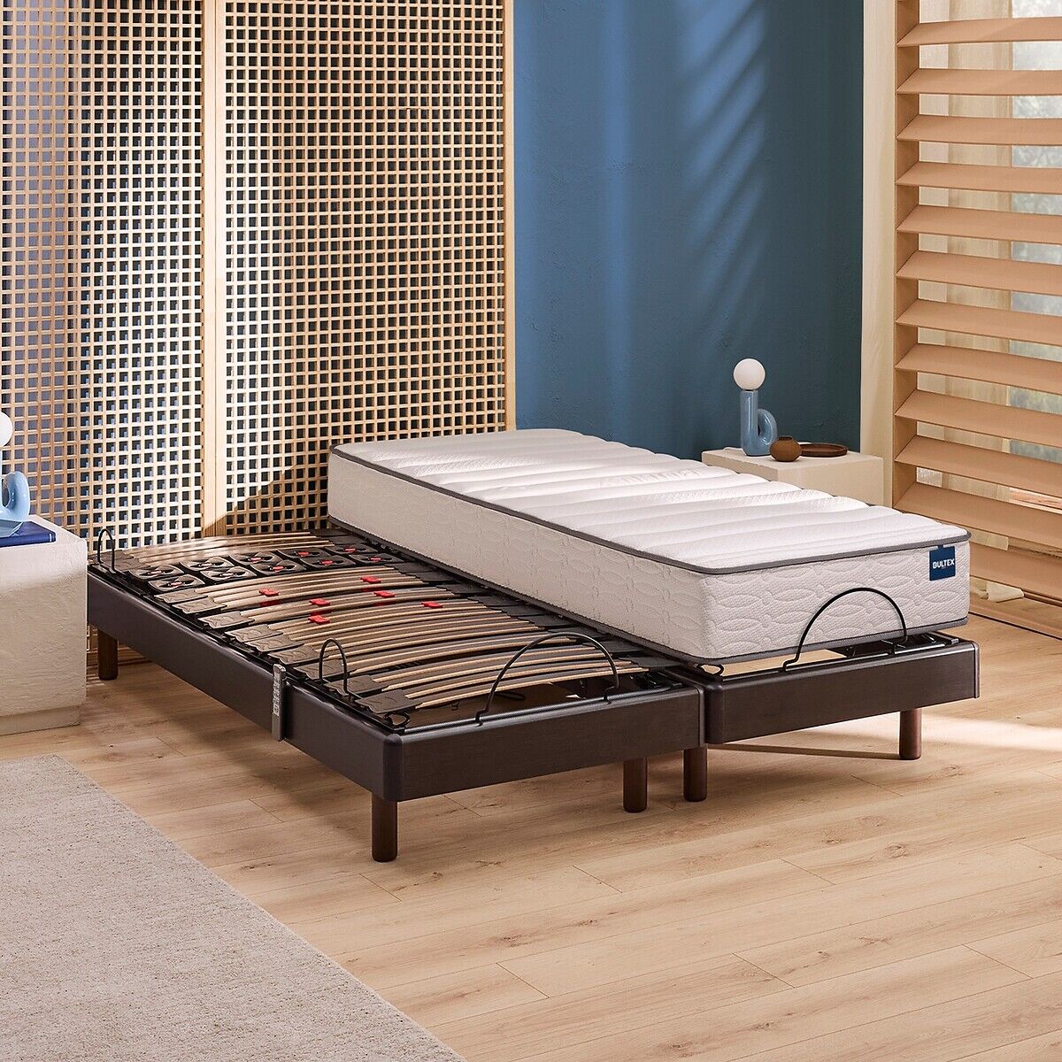 Matelas mousse Bultex® nano, soutien ferme, accueil équilibré, I RELAX EQUILIBRÉ