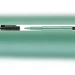 FABER-CASTELL Faber Castell Tuschestift Pitt Artist Pen green metallic