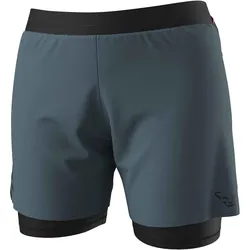 Dynafit, Unisex, Sporthose, Alpine Pro 2in1 Shorts Damen (S), Grau