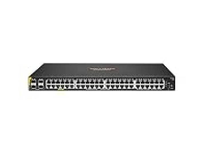 Hpe Aruba Networking 6100 48g Class4 Poe 4sfp+ 370w Switch - Switch - L3 - Managed - 48 X 10/100/1000 (poe+) + 4 X 1 Gigabit / 10 Gigabit Sfp+ - An R