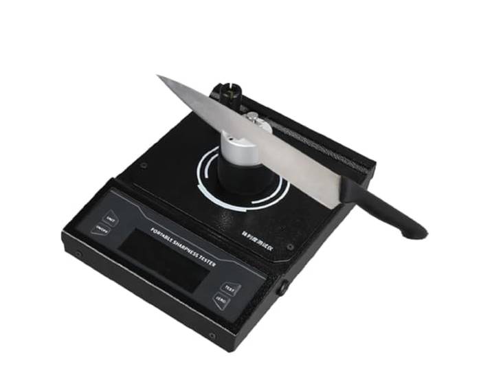 Messerschärfetester, Messerverschleißfestigkeit und Schärfeerkennung 360° freie Adsorption, Auflösung 10 g/5 g/1 g/0,1 g, for verschiedene Messer