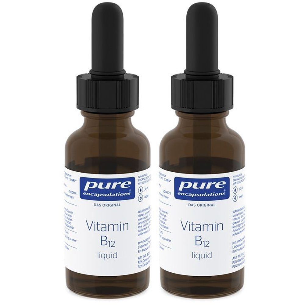 Pure Encapsulations Vitamin B12 liquid 2x 2x30 ml Tropfen