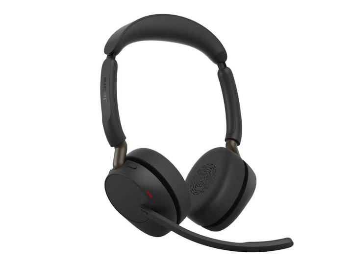Jabra Evolve3 65, Sans fil, Bureau/Centre d'appels, 20 - 20000 Hz, 131 g, Casque, Noir 36599-989-999