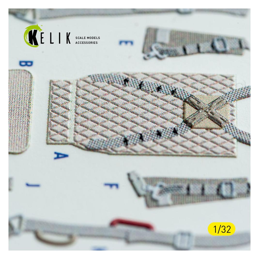 Kelik MiG-21 F-13 export version - interior 3D decals for Trumpeter kit (K32042)