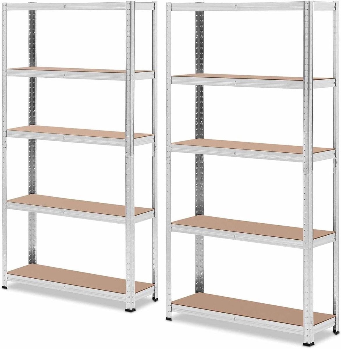 Heavy Duty Metalen Opbergrek met Verstelbare Planken voor Zware Voorwerpen