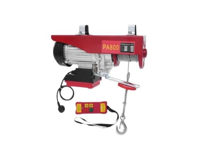 Hochleistungs-Elektrohebezeug Mit 2 Haken Und Schlingen, 220 V, Ideal Für Das Heben Im Fabriklager Auf Der Baustelle Elektrischer Hebezeug-Stützarm Heber-Kran