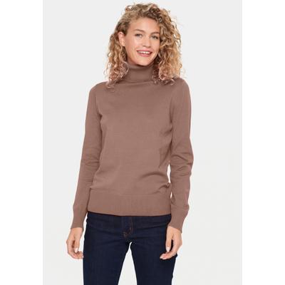 Saint Tropez "J2046, MilaSZ Rollneck" Viskosemischung, Classic fit