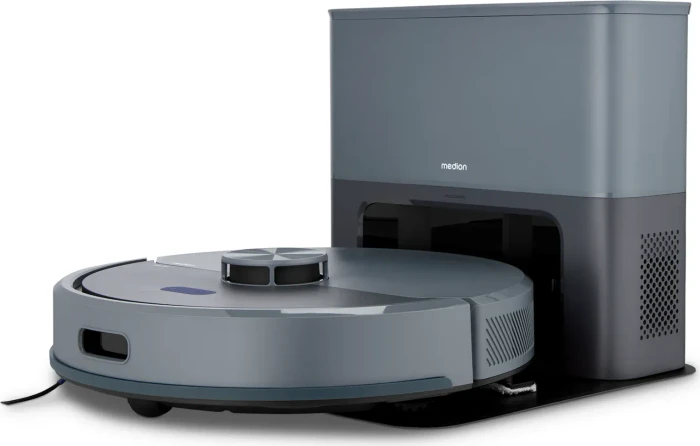 Saugroboter mit Absaugstation X23 SW+ schwarz