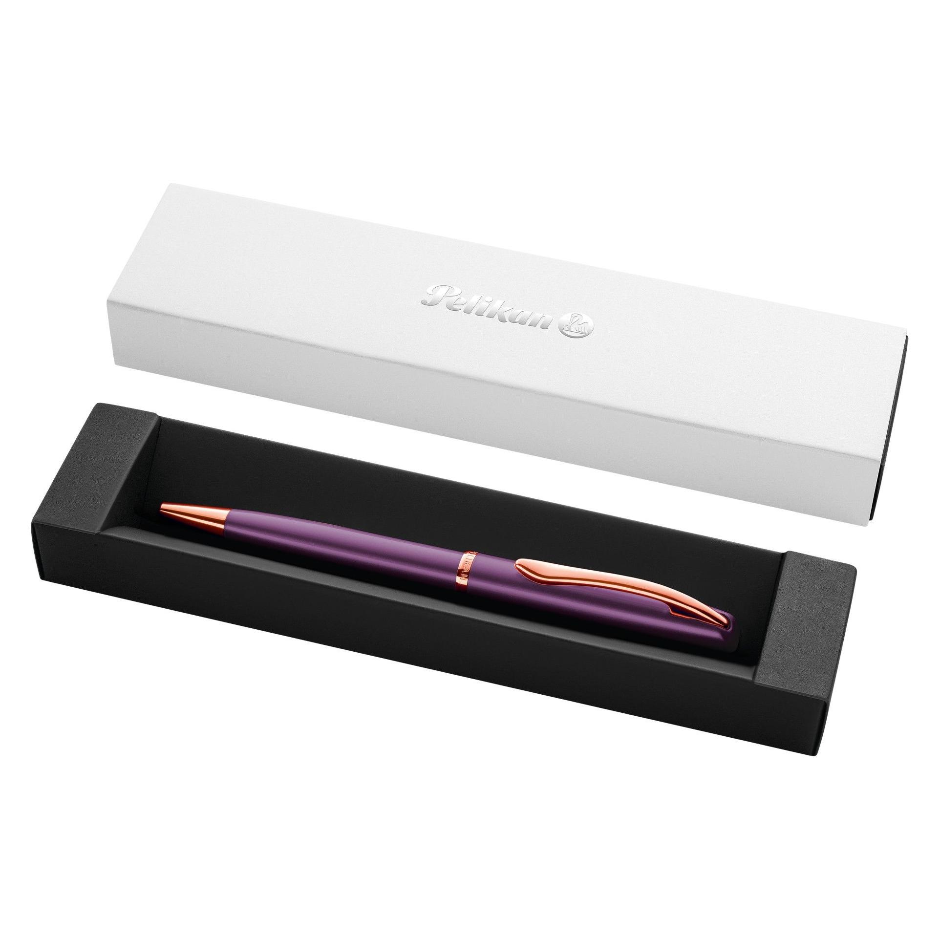 Pelikan Kugelschreiber Kugelschreiber Jazz Noble Elegance K36, 1 ST im Geschenketui, Viola (1x) (826686)