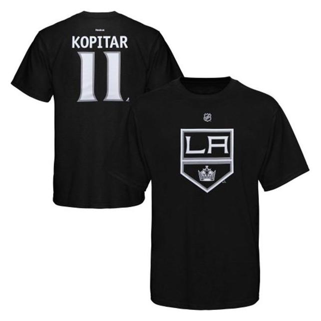 Reebok T-SHIRT NHL NAME & NR. SR für Erwachsene (M, Los Angeles, Gaborik) (M) (Reebok)