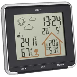 TFA LIFE - Wetterstation - kabellos - Schwarz