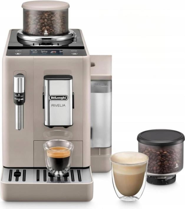 De'Longhi Rivelia EXAM440.35.BG espressomachine, 1,4 liter, beige
