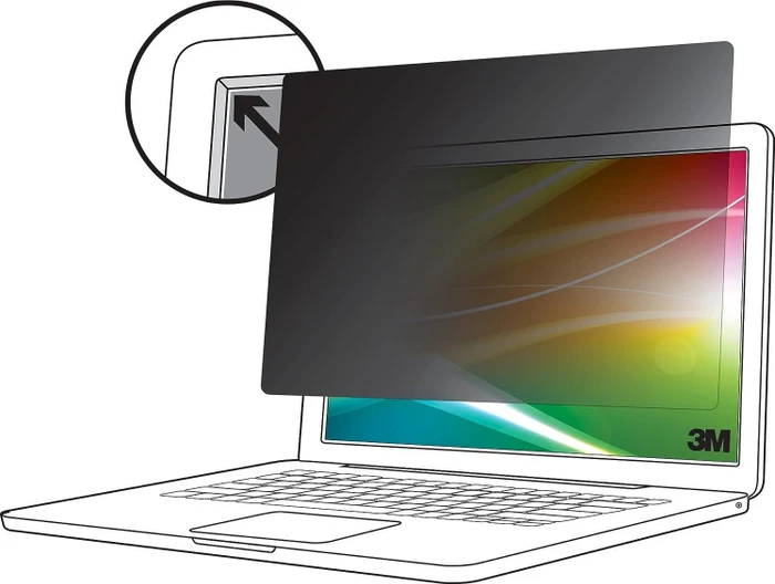 3M Bright Screen Blickschutz 12.5" 16:9 BP125W9B