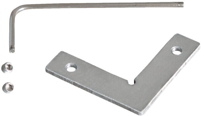 EVN Connecteur d'angle pour profilés aluminium 90° APHV90 aluminium anodisé (APHV90)