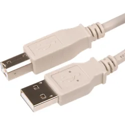 AK 672/HS-2,0 - USB 2.0 Kabel, High Speed A Stecker auf B Stecker, 1,8 m