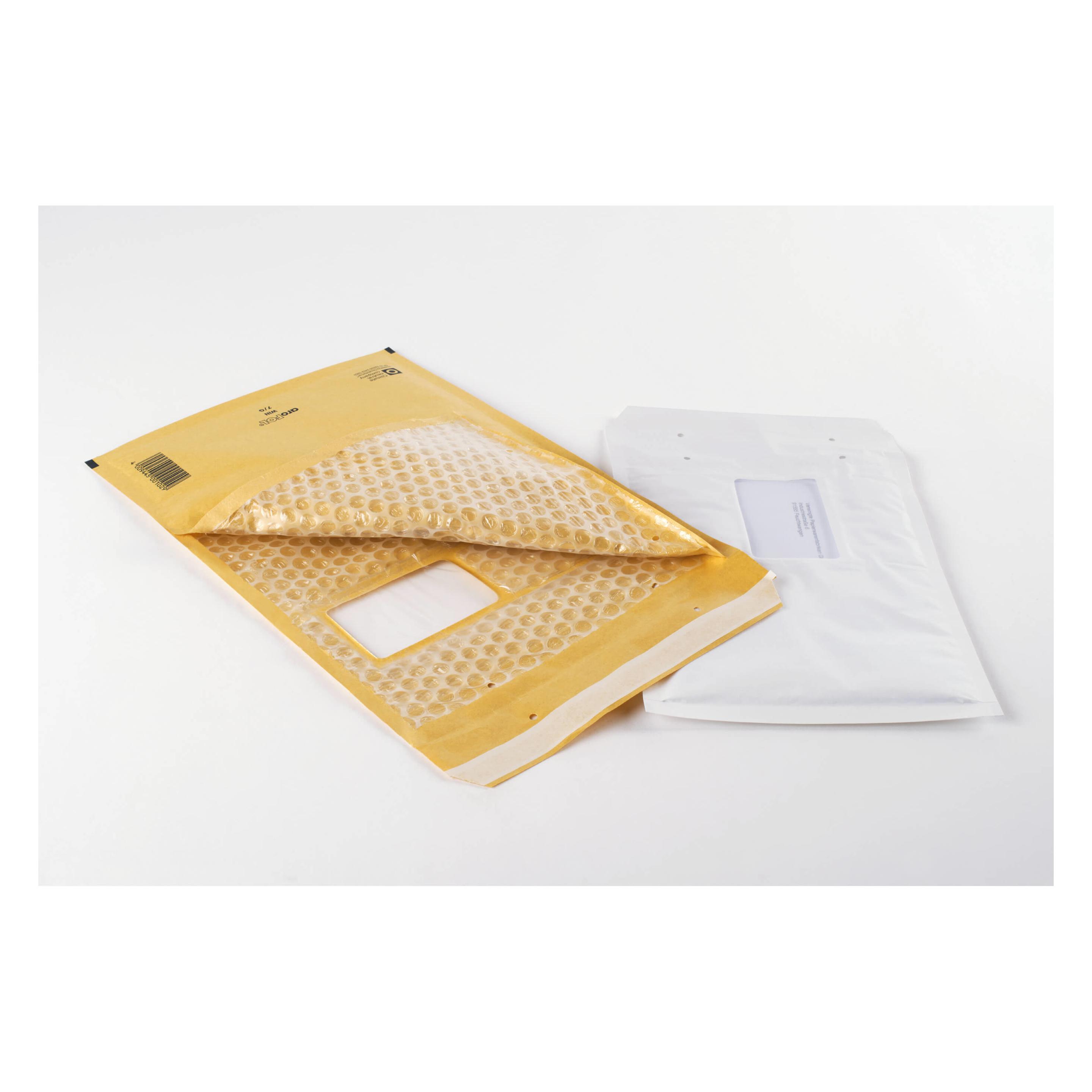 Arofol Luftpolstertaschen mit Fenster links 4/D (100 Stk.) (2FVAF000514)
