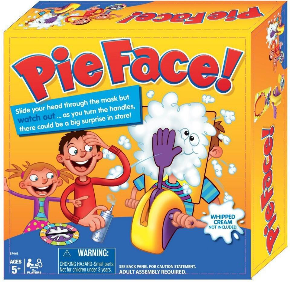 TG71194 Pie Face voor gezellige momenten met familie, vrienden en op feestjes