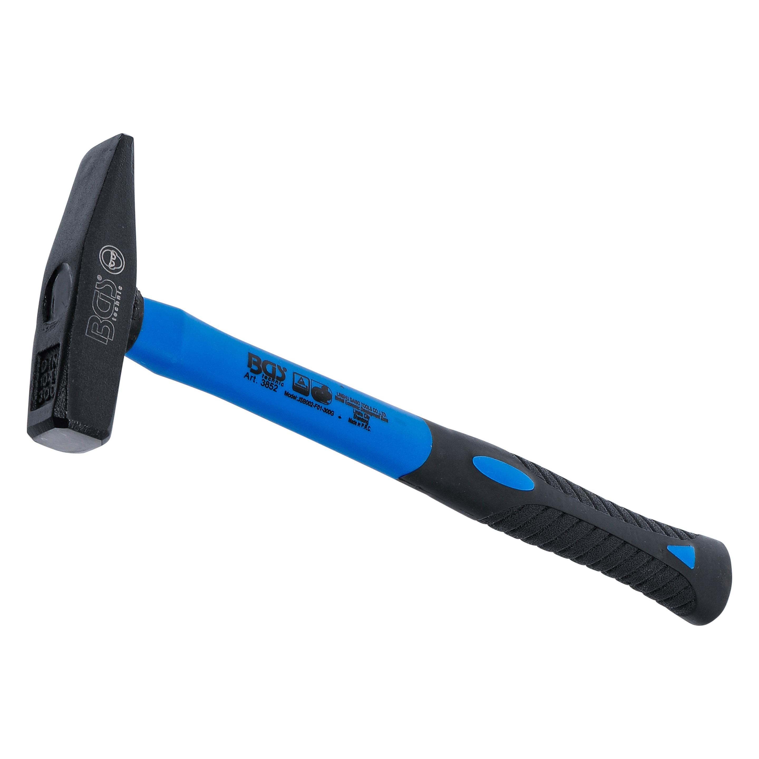 BGS Schlosserhammer Fiberglasstiel DIN 1041 300 g (300 g) (3852)