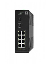 LevelOne Switch 10x GE 2xSFP 8x PoE Outputs Power over Ethernet (IGS-2110P)