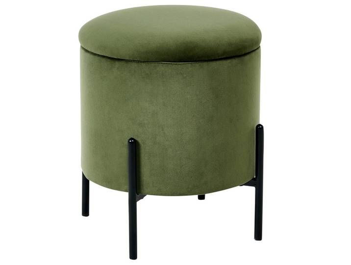 POUF Dunkelgrün Wenona