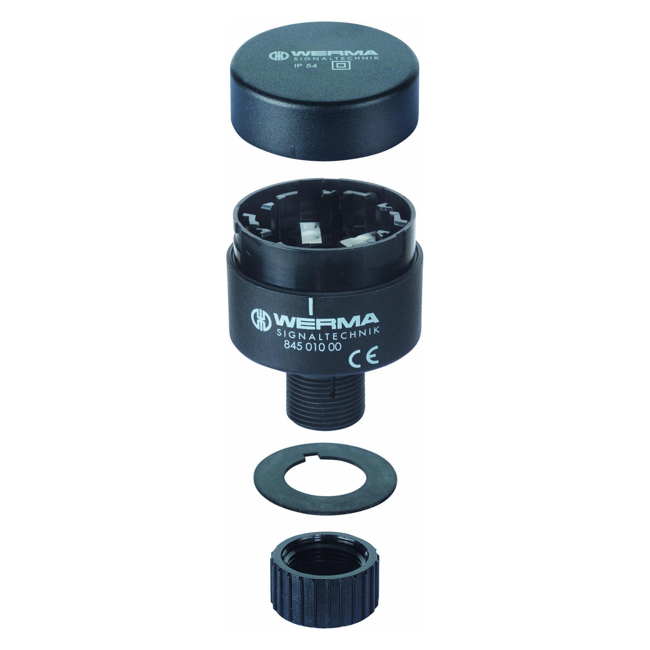 Werma Terminal Element, Cage Clamp, Black (84501000)