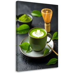 LEINWANDBILD Matcha-Tee 40x60cm