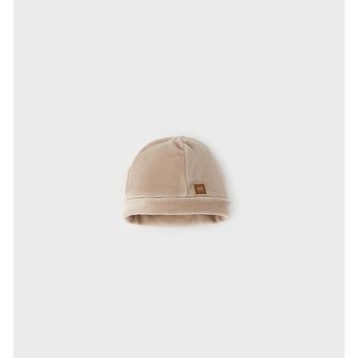 Outdoorhut MINIBANDA "BABY BOY ACCESSORIES", Jungen, Gr. 43, beige, Baumwolle, Hüte