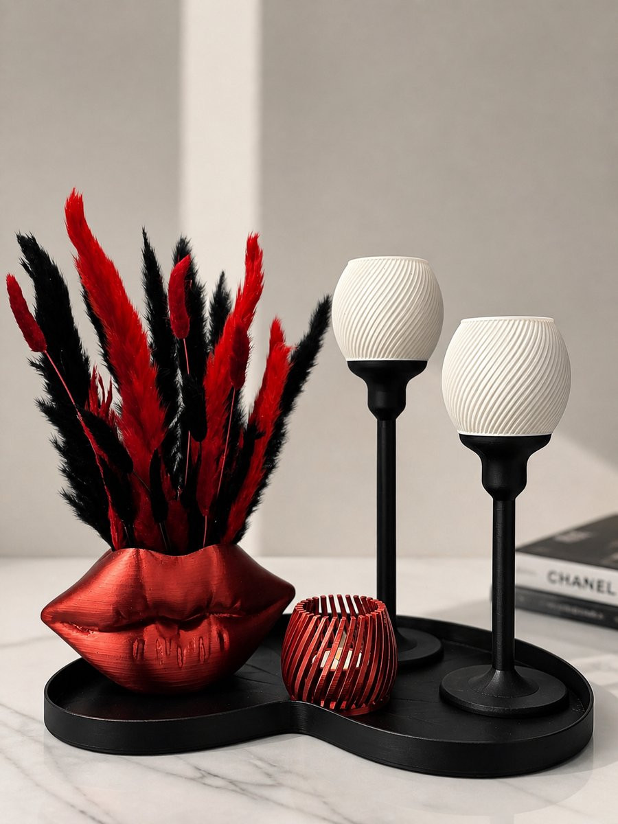 Layerzz Complete tafeldecoratieset met 3D-print handgemaakt