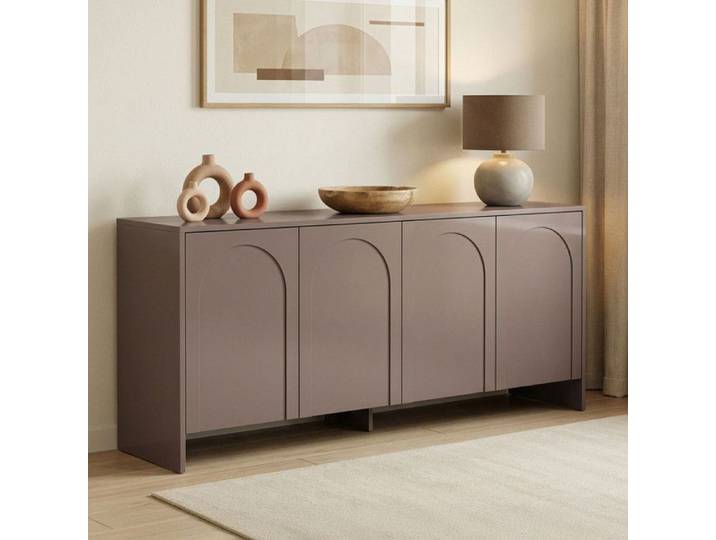 Console Meuble dentrée en bois MDF mélaminé atlas 180 x 45 x 80 cm