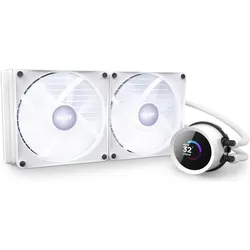 NZXT Kraken 280 RGB, CPU Wasserkühler, Weiss