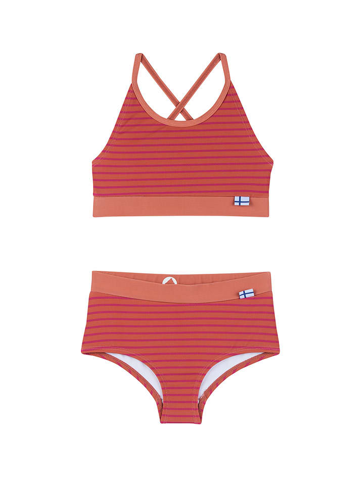 finkid Bikini "Bikinit" in Rot - 110/120