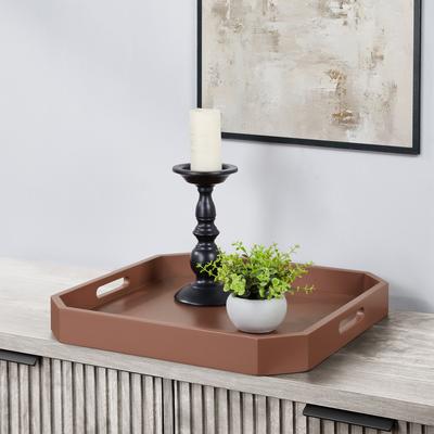 Convenience Concepts Palm Beach Geometric Decorative Serving Tray