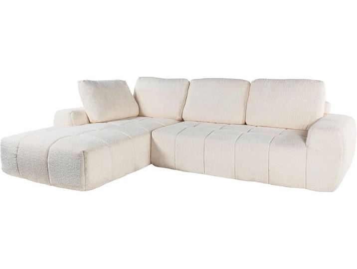 Vakuum-Ecksofa FLEXI Stoff beige