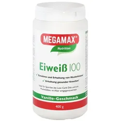 EIWEISS 100 Vanille Megamax Pulver 400 g