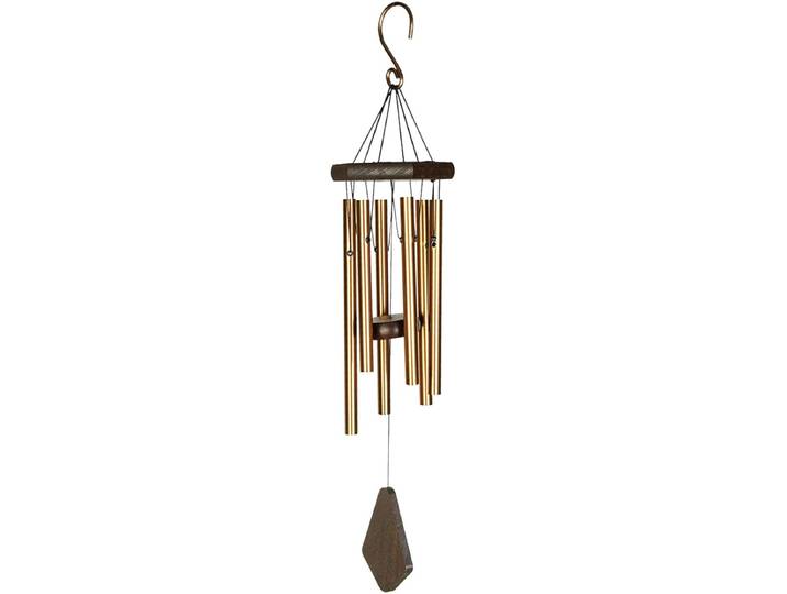 Windgong - Outdoor - Windmobiel - Windorgel - 60cm - Gestemde Klankbuizen - Aluminium - Brons