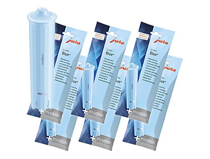 Jura 24228 Filterkartusche Claris Blue+ Wasserfilter - 6 Stück