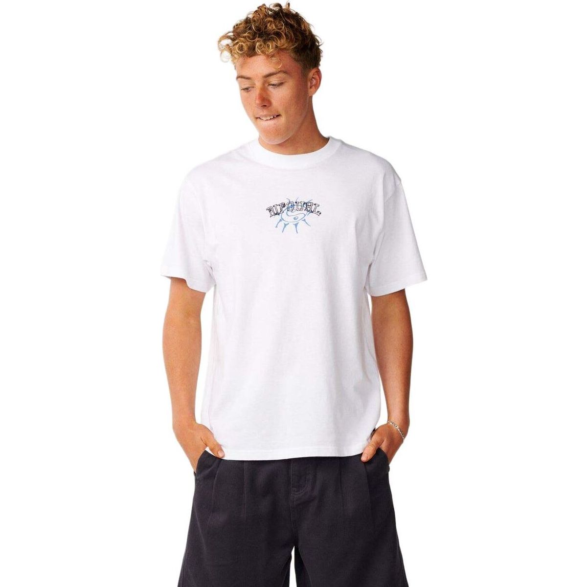 RipCurl Disorder Balance Tee white (1000) M 12QMTE-1000-M