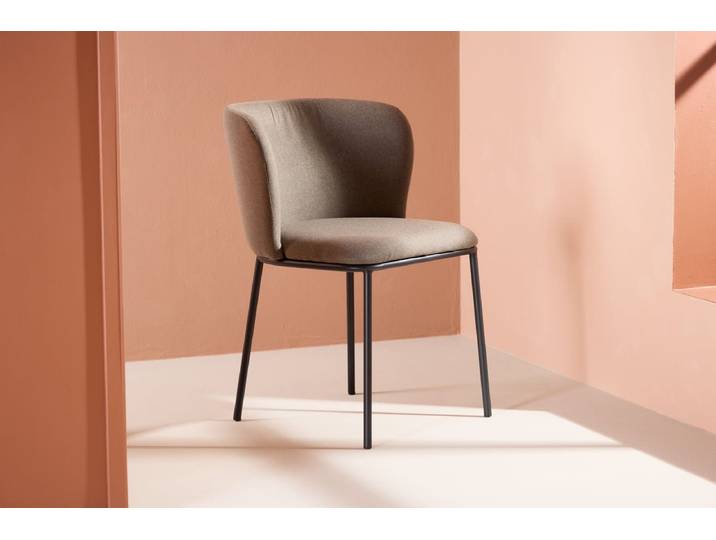 2er Set - Stuhl Kiro stilvolle Gemütlichkeit - Braun - Luxusbetten24