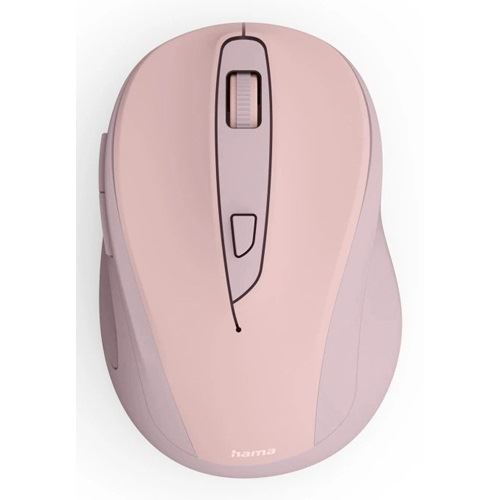 hama WM-400 Maus ergonomisch kabellos pink