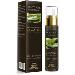 Diar Argan, Bodylotion, Pflegendes Argan-Körperöl mit Aloe Vera und Karotte - 50 ml (50 ml)