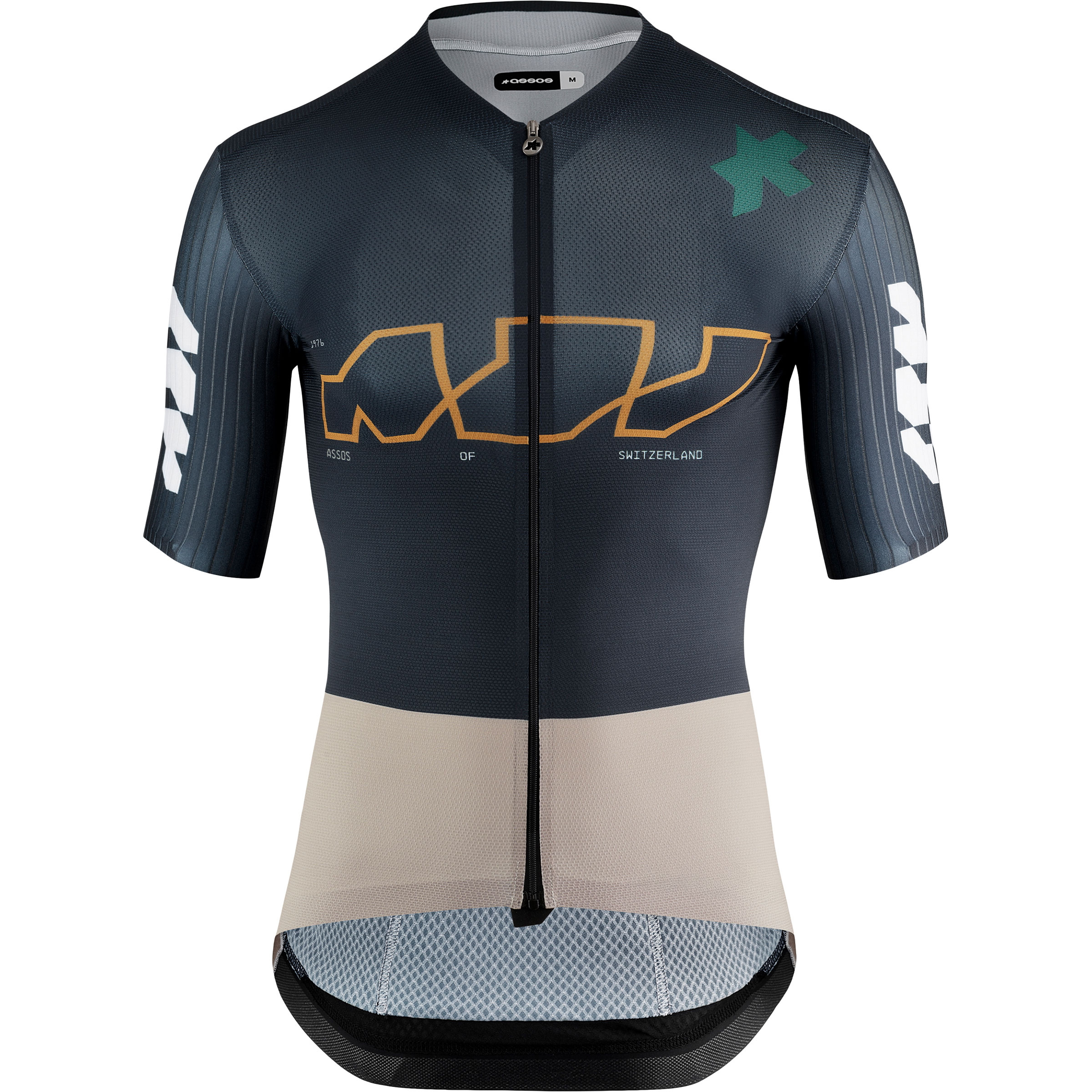 Assos Equipe Rs S11 Something To Say Trikot Herren Radtrikots tuerkis Größe L Rennrad | Gravel Elastisch