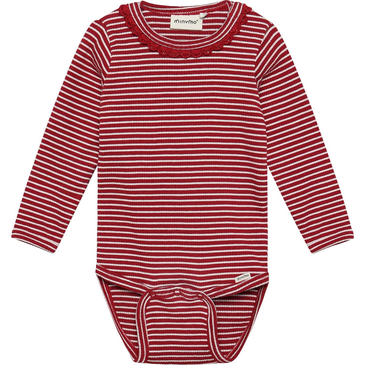Minymo Body LS Y/D Rib rio red (4988) 86 114553-4988-86